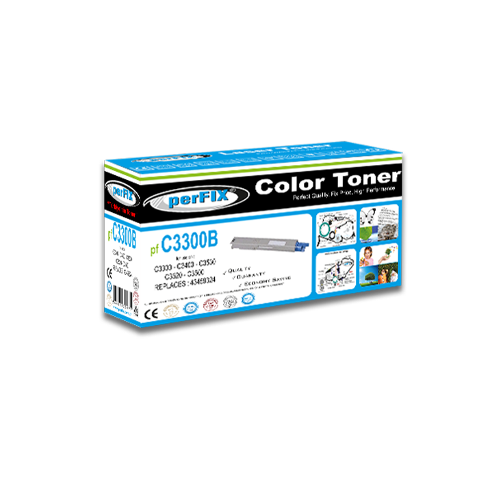 PFX PFC3300 SİYAH C3400-C3450-C3600 TONER 2,5K