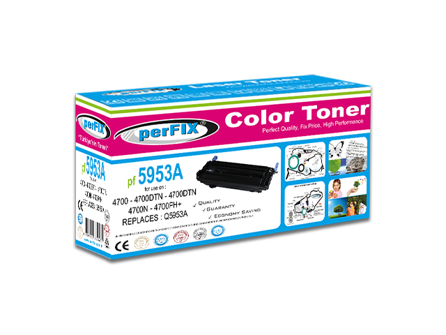 PFX PF Q5953A 4700-643A KIRMIZI TONER 10K