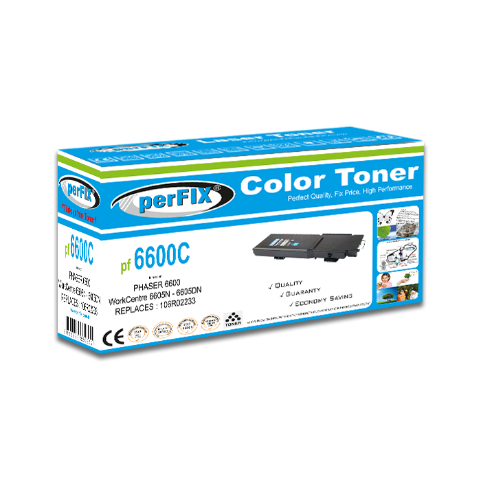 PFX PF 6600-6605 (106R02233) TONER MAVİ 6K