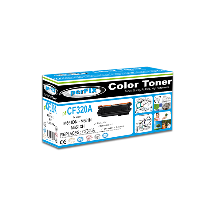 PFX PF CF320A-SİYAH (652A)-MFP M680 TONER 11,5K