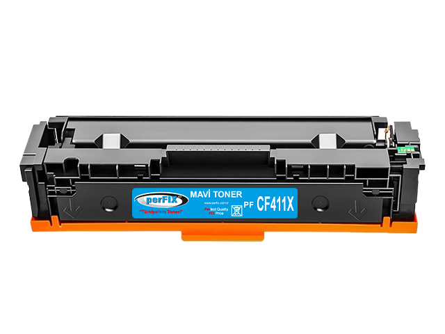 PFX PF CF411X MAVİ (410AX)- CRG046H YÜKSEK KAPASİTE TONER 5K