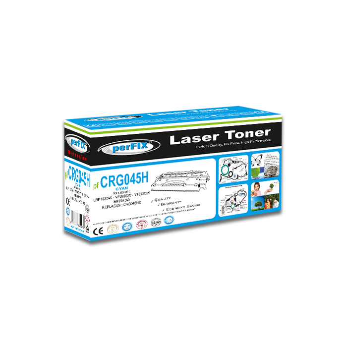 PFX PF CRG045HC MAVİ YÜKSEK KAPASİTE TONER 2,3K