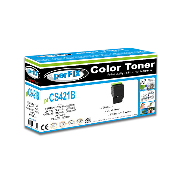 PFX PF CS421 SİYAH TONER 8,5K