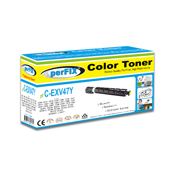 PFX PF EXV-47 IR-C250İ SARI TONER