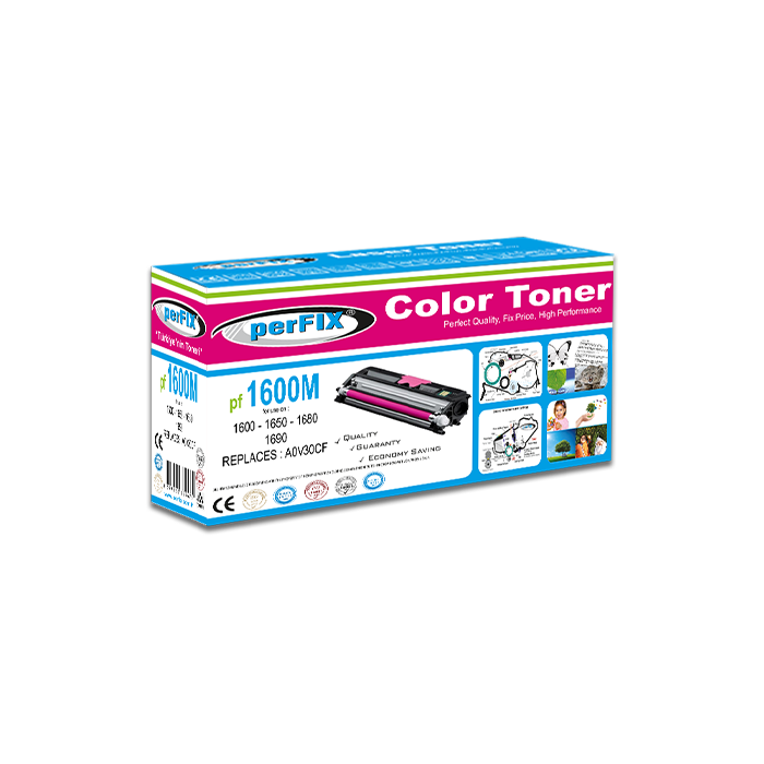 PFX PF 1600 KIRMIZI MAGICOLOR 1650-1680-1690-AOV30CH TONER 2,5K