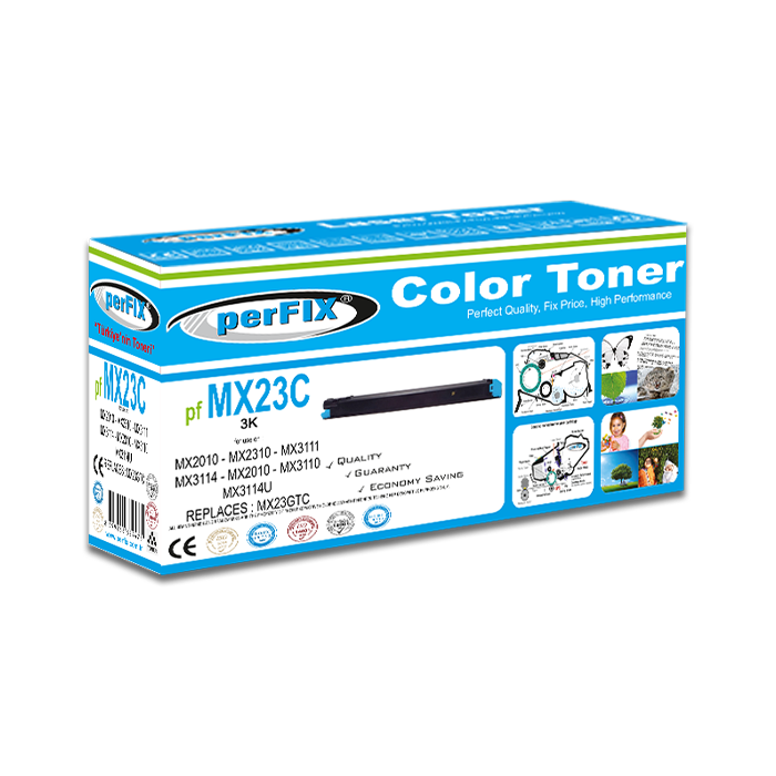 PFX PF MX23GT MAVİ-MX27GT-MX31 TONER