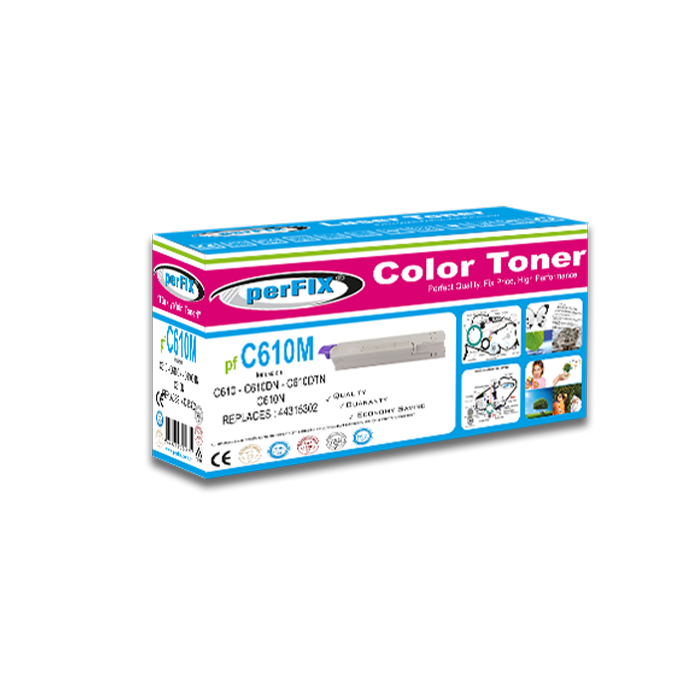 PFX PF C610 KIRMIZI 44315322 TONER 6K