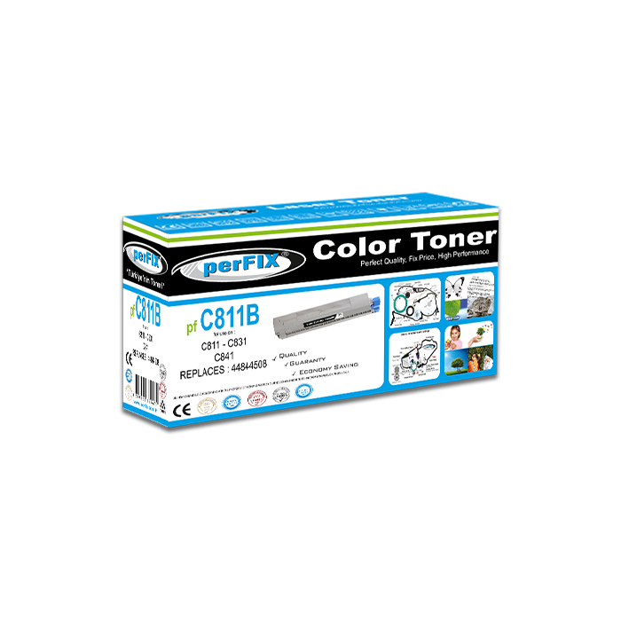 PFX PF C811 BK SİYAH-C831-C841 SİYAH TONER 10K