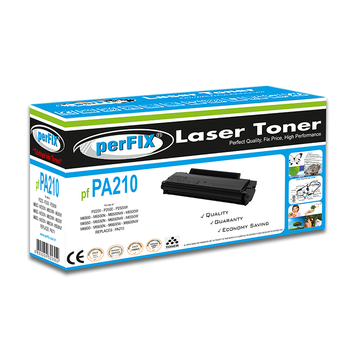 PFX PANTUM PF PA210 - P2500-P2200 TONER  1,6K