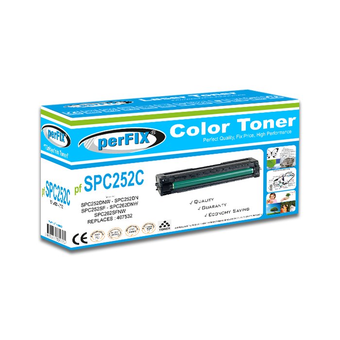 PFX PF SPC252 - SPC262 -  MAVİ LASER TONER - 407717 - 6K