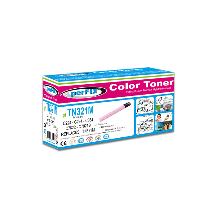 PFX PF KIRMIZI TN321-C224-C284-C364-KIRMIZI TONER 25K