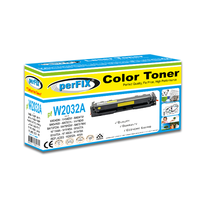 PFX PF W2032A - CRG055 SARI Chipsiz 415A TONER 2,1K