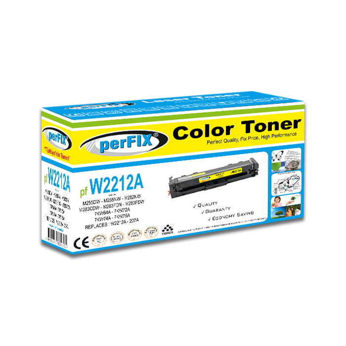 PFX PF W2212A SARI Chipsiz  207A TONER 1,25K