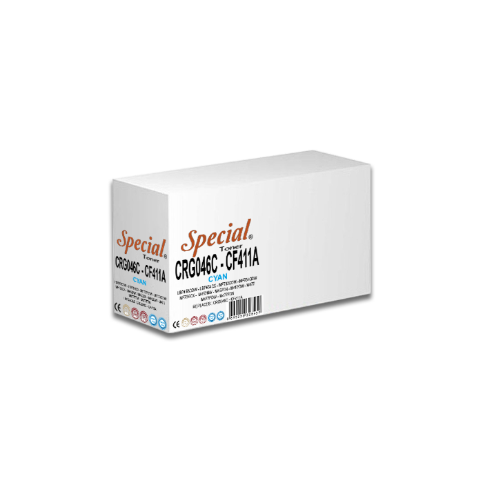 SPECIAL CRG046C MAVİ CF411A-UNIVERSAL TONER 2,3K