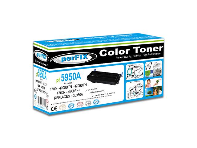 PFX PF Q5950A 4700-643A SİYAH TONER 11K