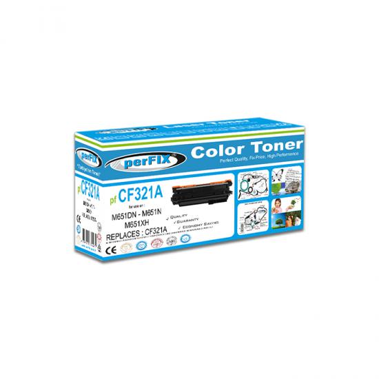 PFX PF CF321A-MAVİ (653A)-MFP M680 TONER 16,5K