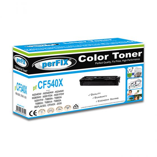 PFX PF CF540X SİYAH 203X TONER 3,2K