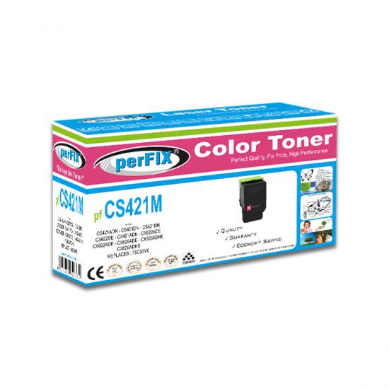 PFX PF CS421  KIRMIZI TONER 5K