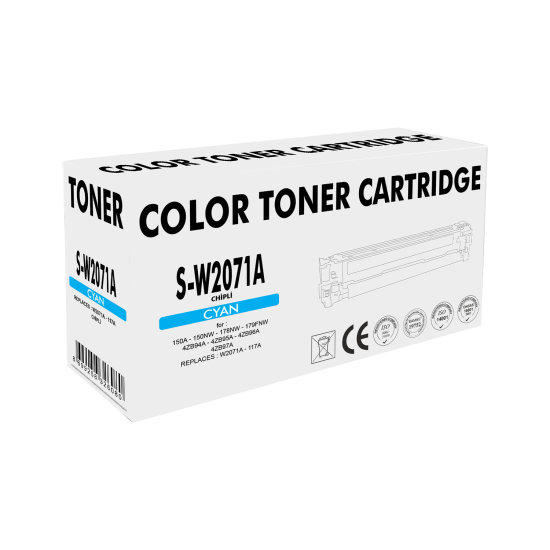 SPECIAL HP  S-W2071A MAVİ CHİPLİ 117A TONER 0,7K