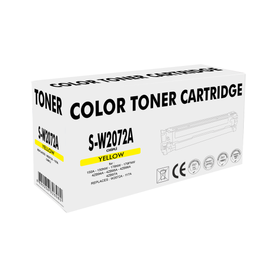 SPECIAL HP  S-W2072A SARI CHİPLİ 117A TONER 0,7K